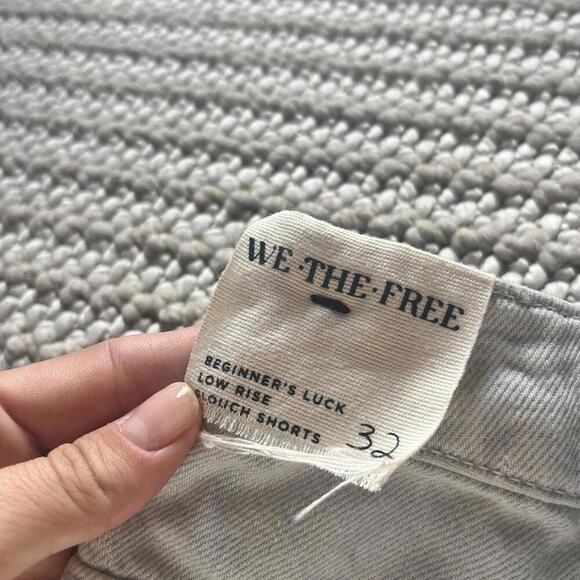 We The Free Beginners Luck Low Rise Slouch Shorts - Picture 6 of 6